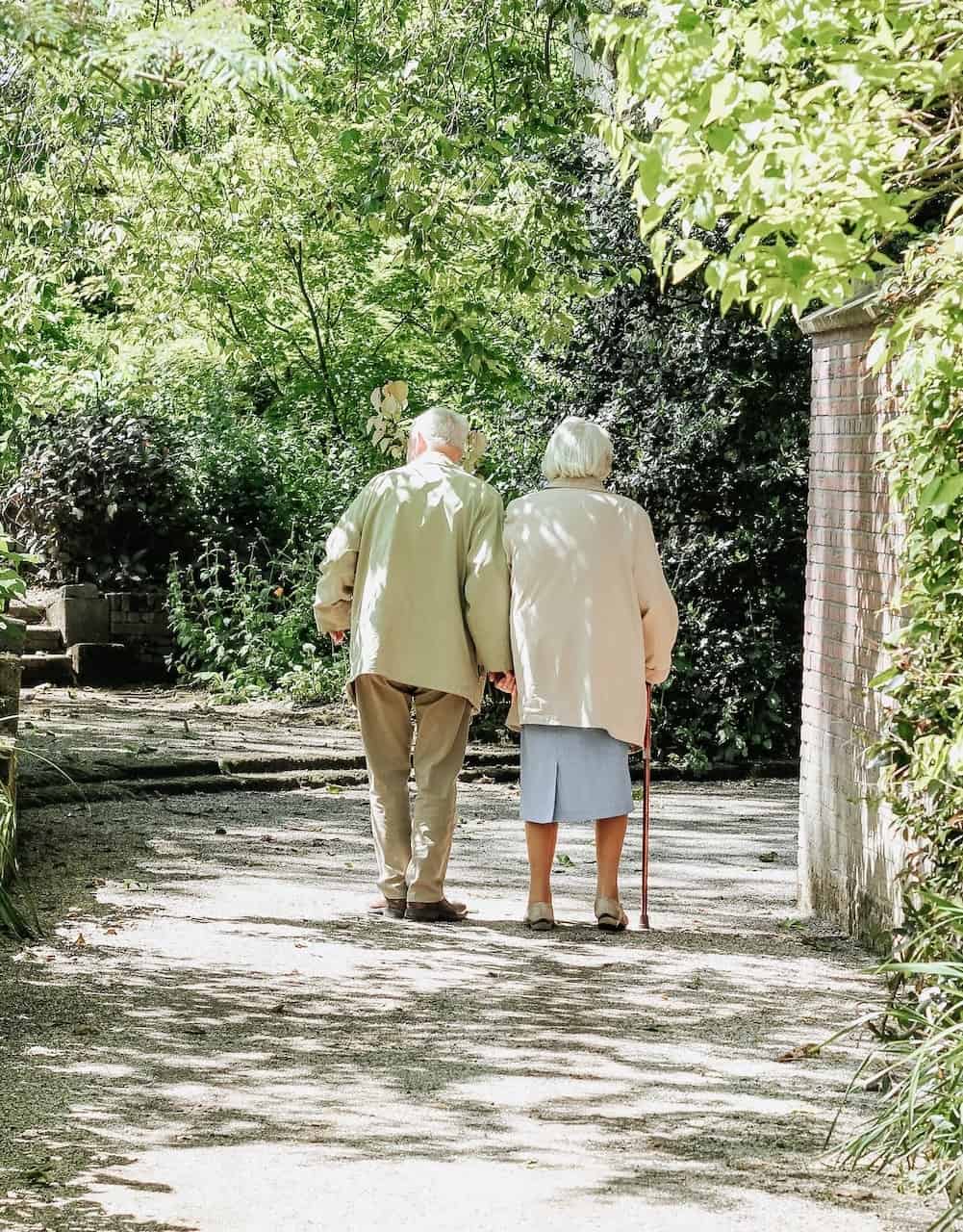 old man and women walking Elder Law